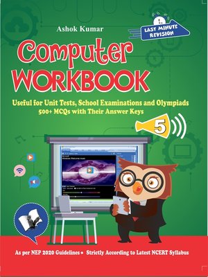cover image of Computer Workbook Class 5